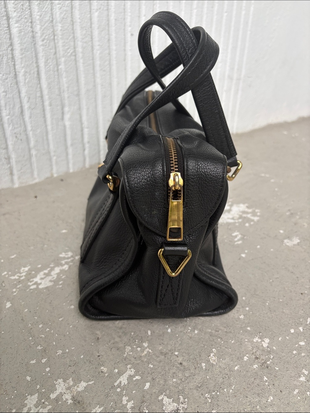 Mark Jacobs pebble leather satchel - Picture 3 of 10